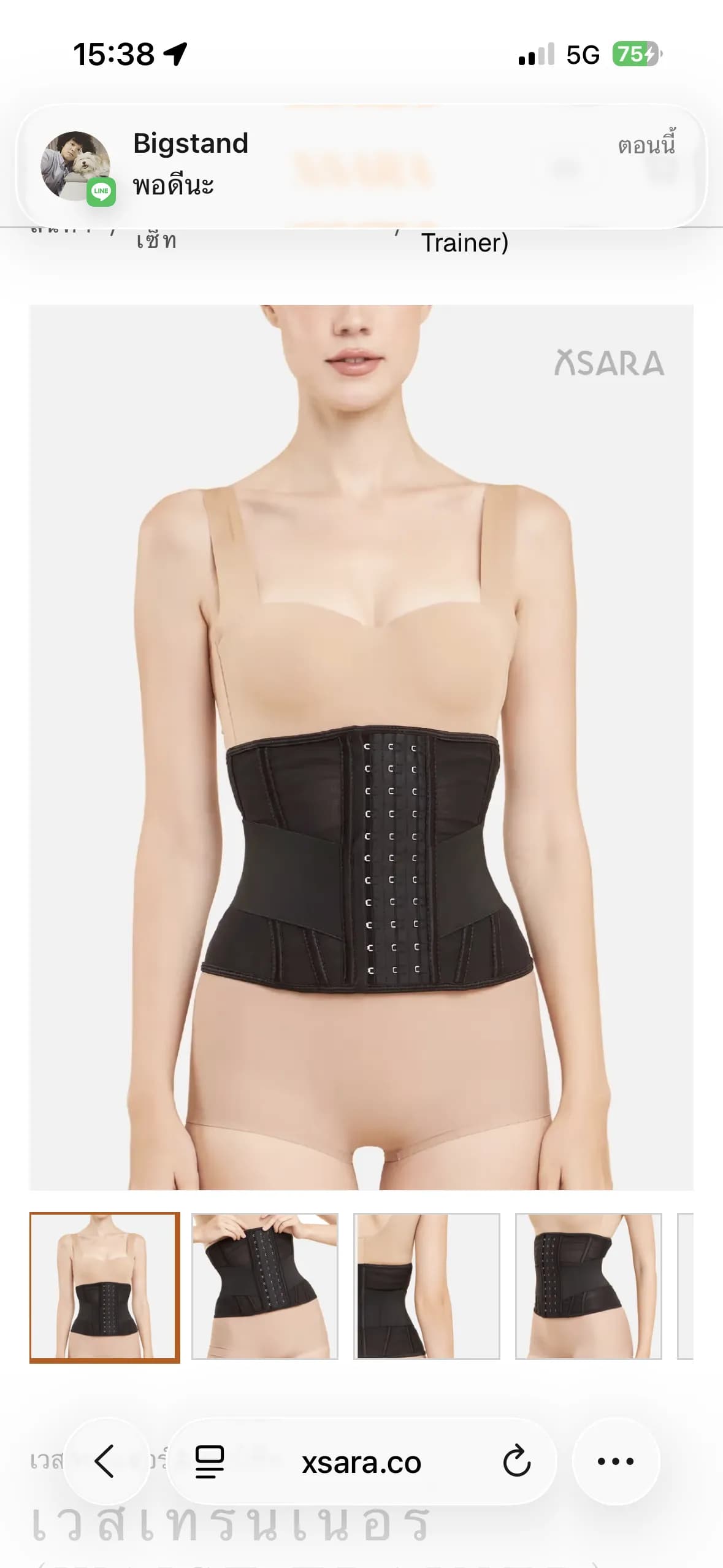 เวสเทรนเนอร์ (Waist Trainer)