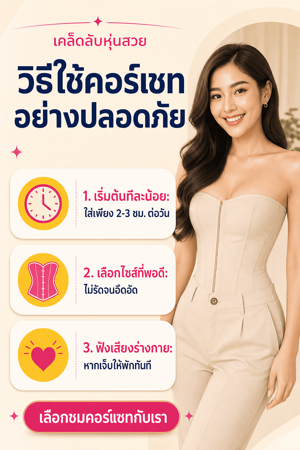 ไขความลับหุ่นสวย: วิธีใช้เวสเทรนเนอร์อย่างปลอดภัยเพื่อรูปร่างที่มั่นใจ
