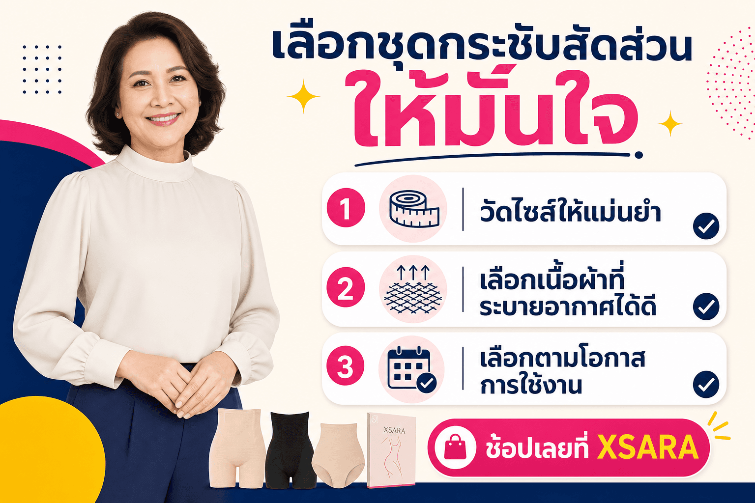 คู่มือการเลือกชุดกระชับสัดส่วนให้เนียนกริบเหมือนผิวที่สอง